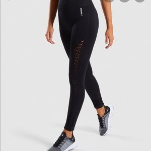 Black Gymshark Energy seamless leggings